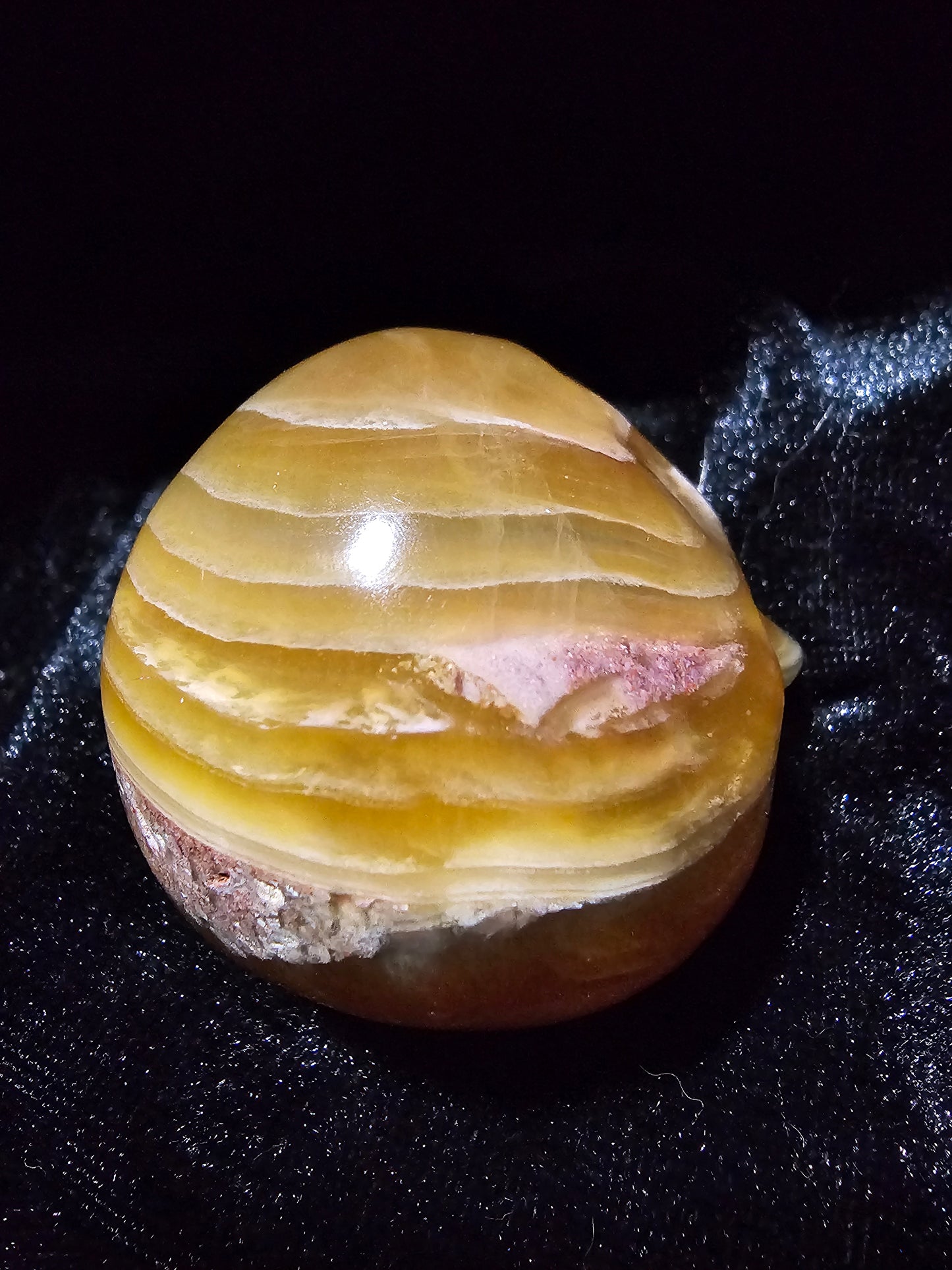 Leandro Golden Fluorite Star Child Skull