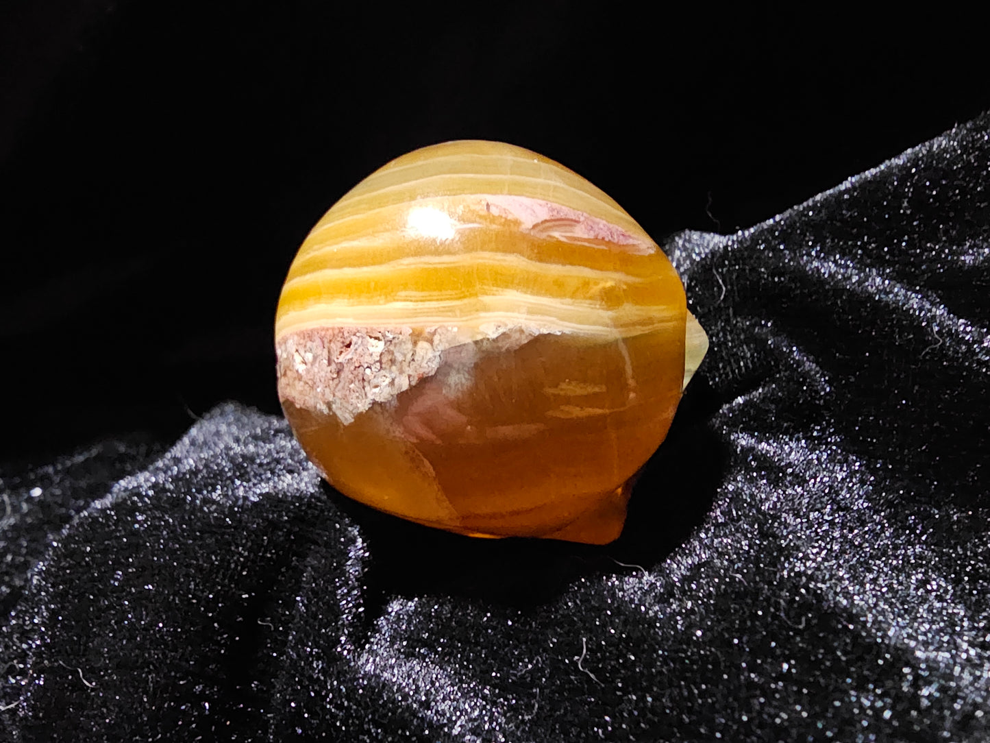 Leandro Golden Fluorite Star Child Skull