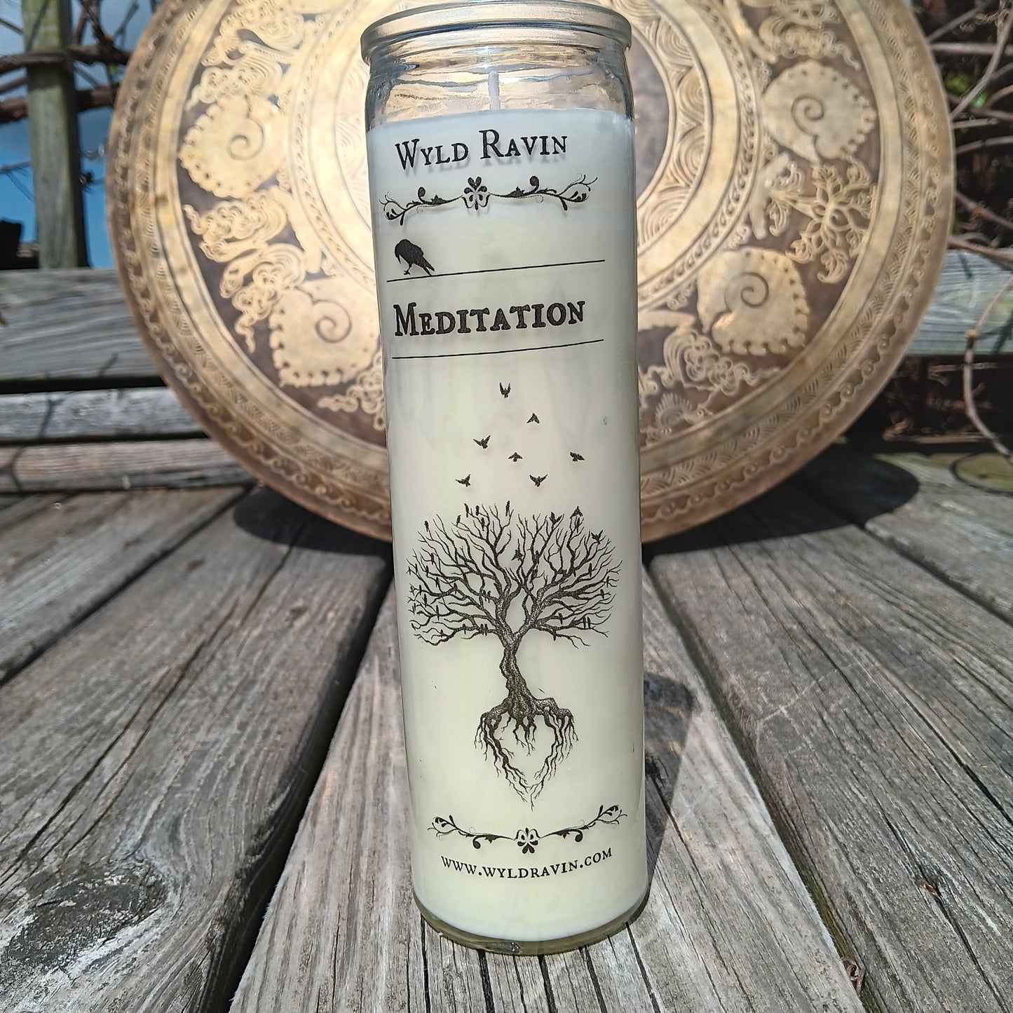 Vela de meditación de Wyld Ravin