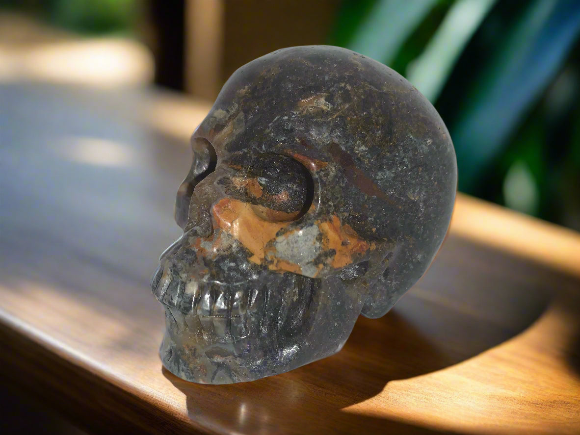 3.7" Sphalerite Skull