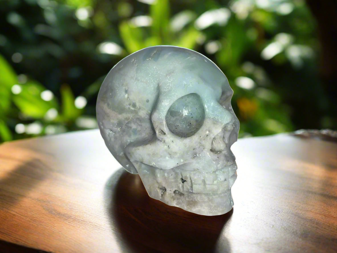 3.7" Caribbean Calcite Skull
