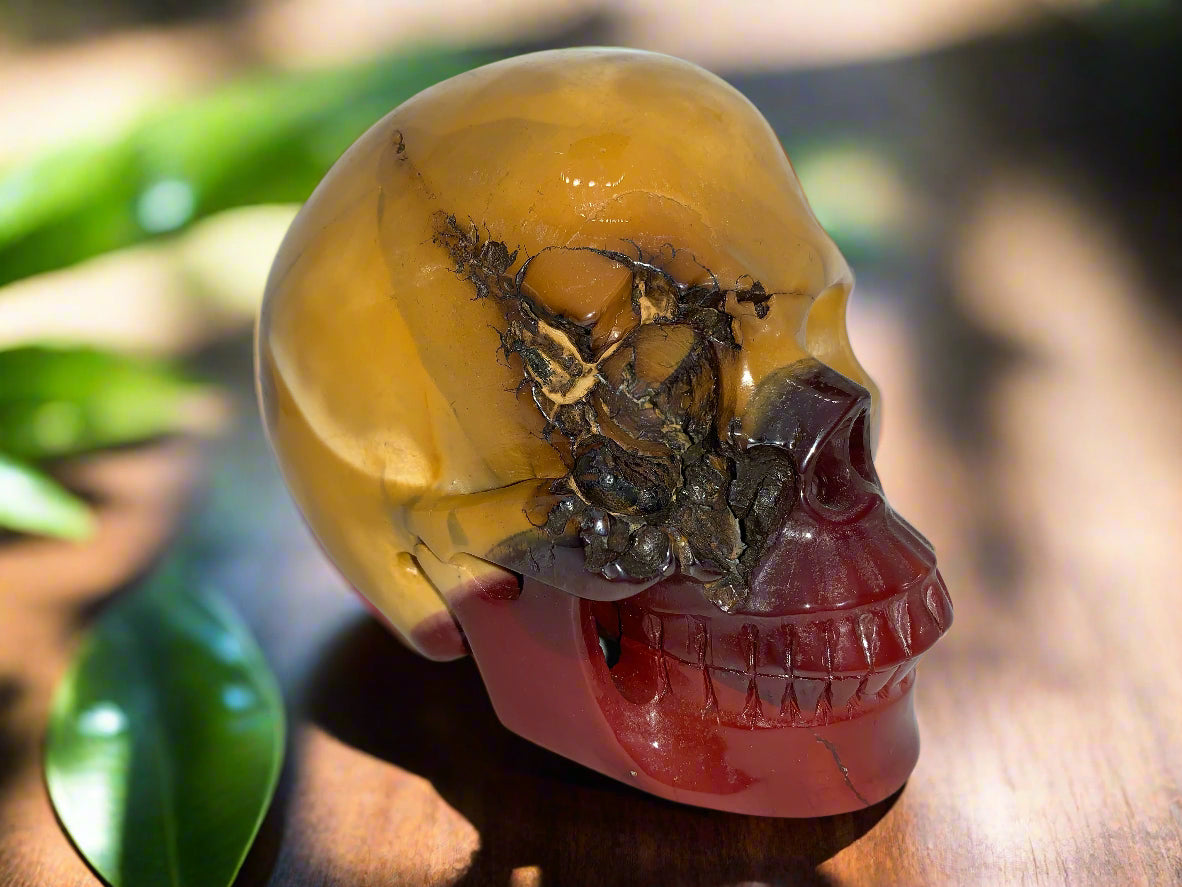 5.3" Mookaite Skull