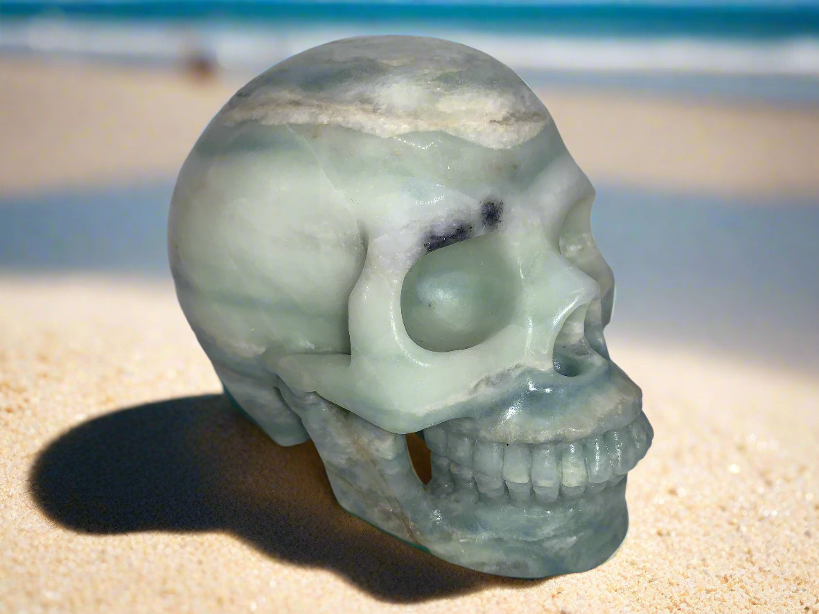 5.4" Amazonite Skull