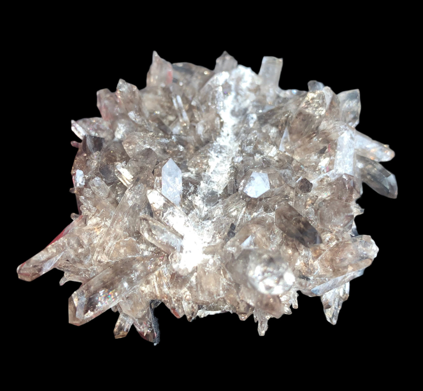 3.4" Smoky Quartz Vug Cluster