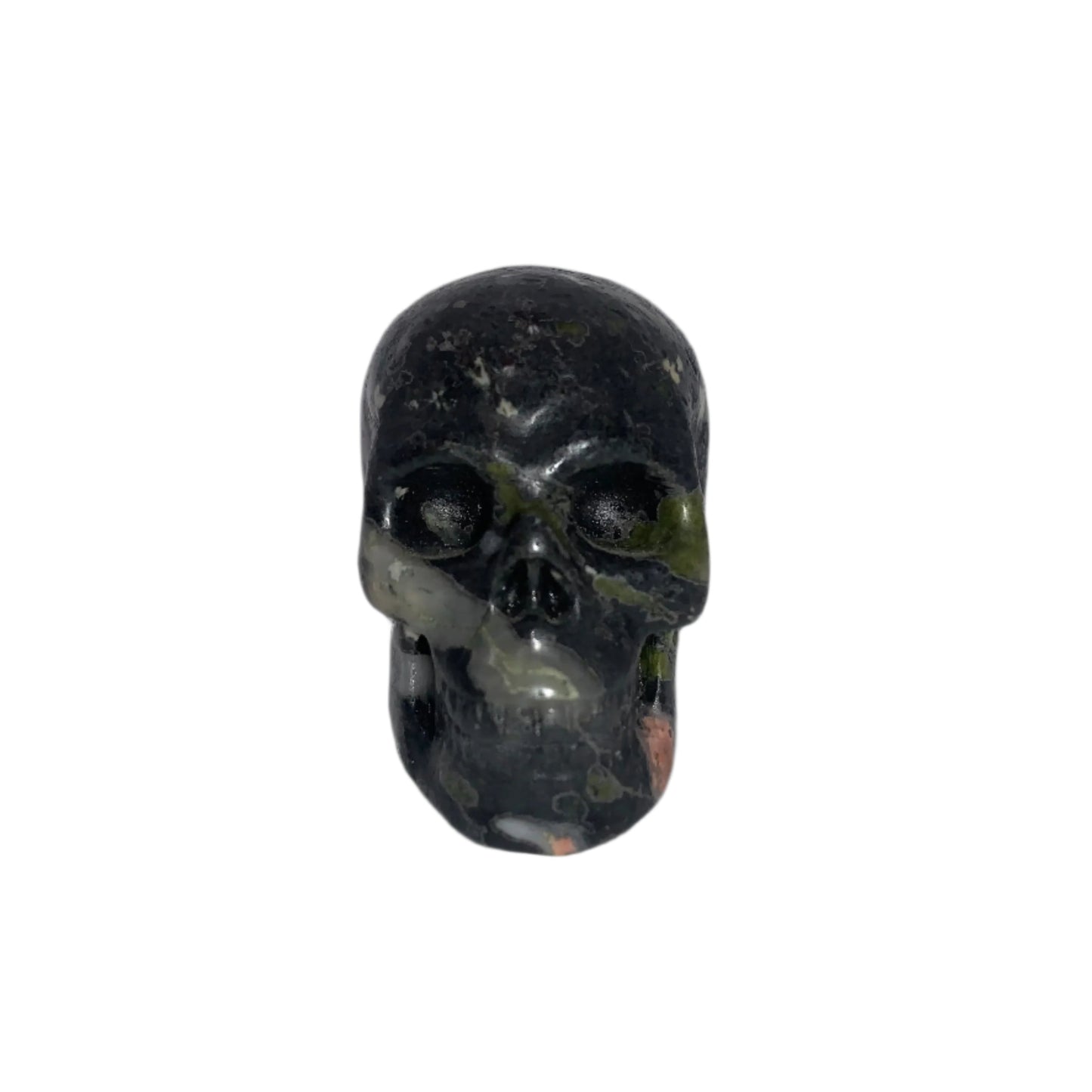 2.2" Plumite Jasper Skull