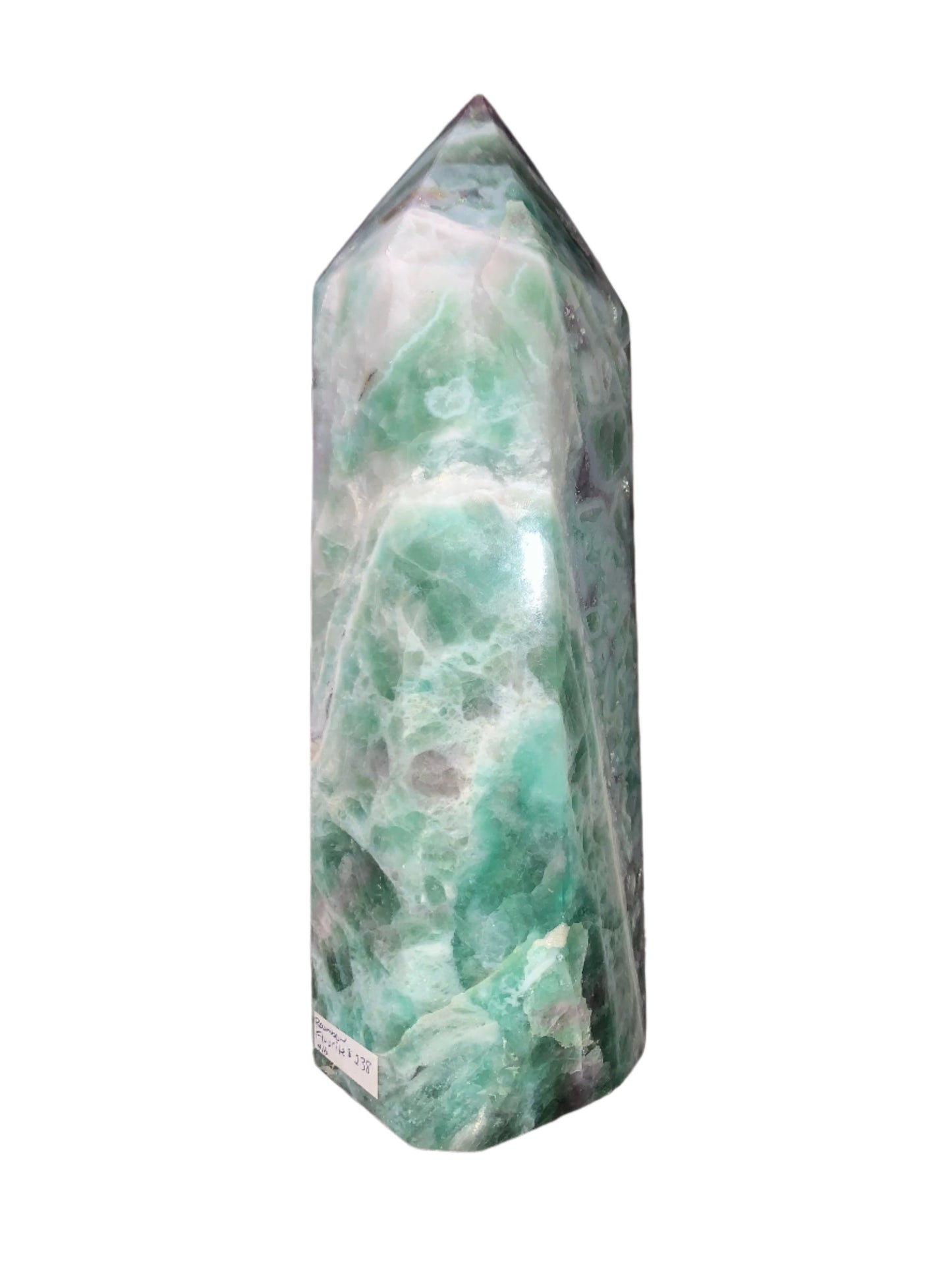 4lbs 12oz Rainbow Fluorite Tower