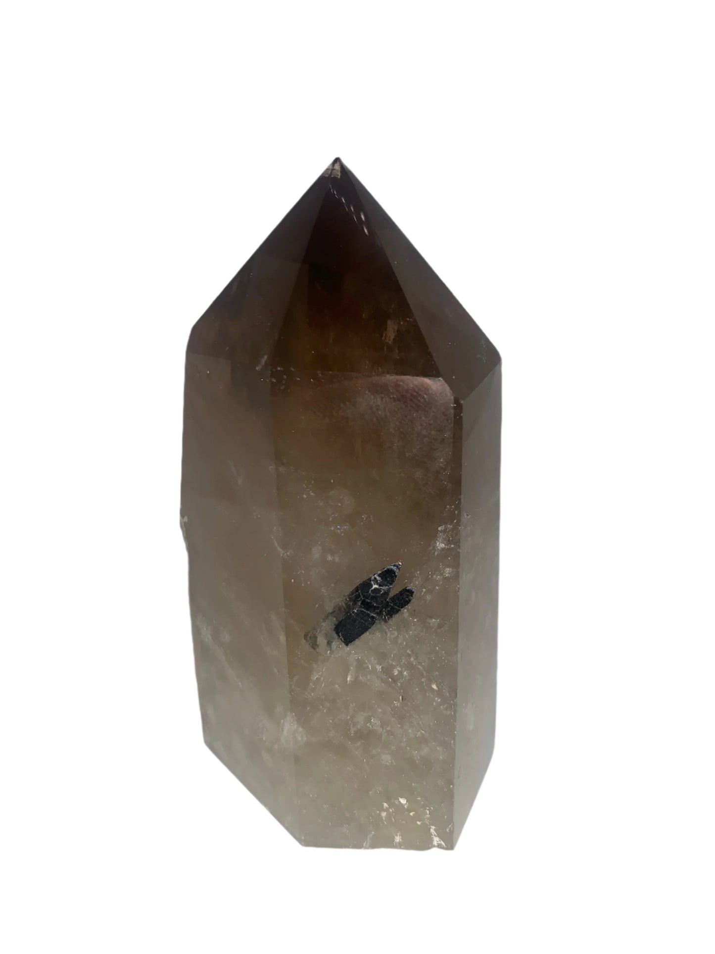 1lb Smoky Quartz w/ Tourmaline Generator