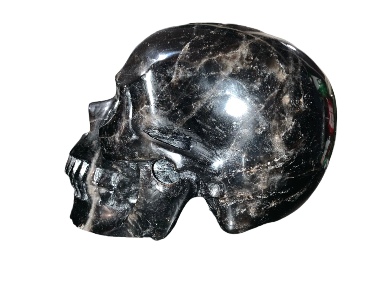 5.5" Morion Quartz Skull