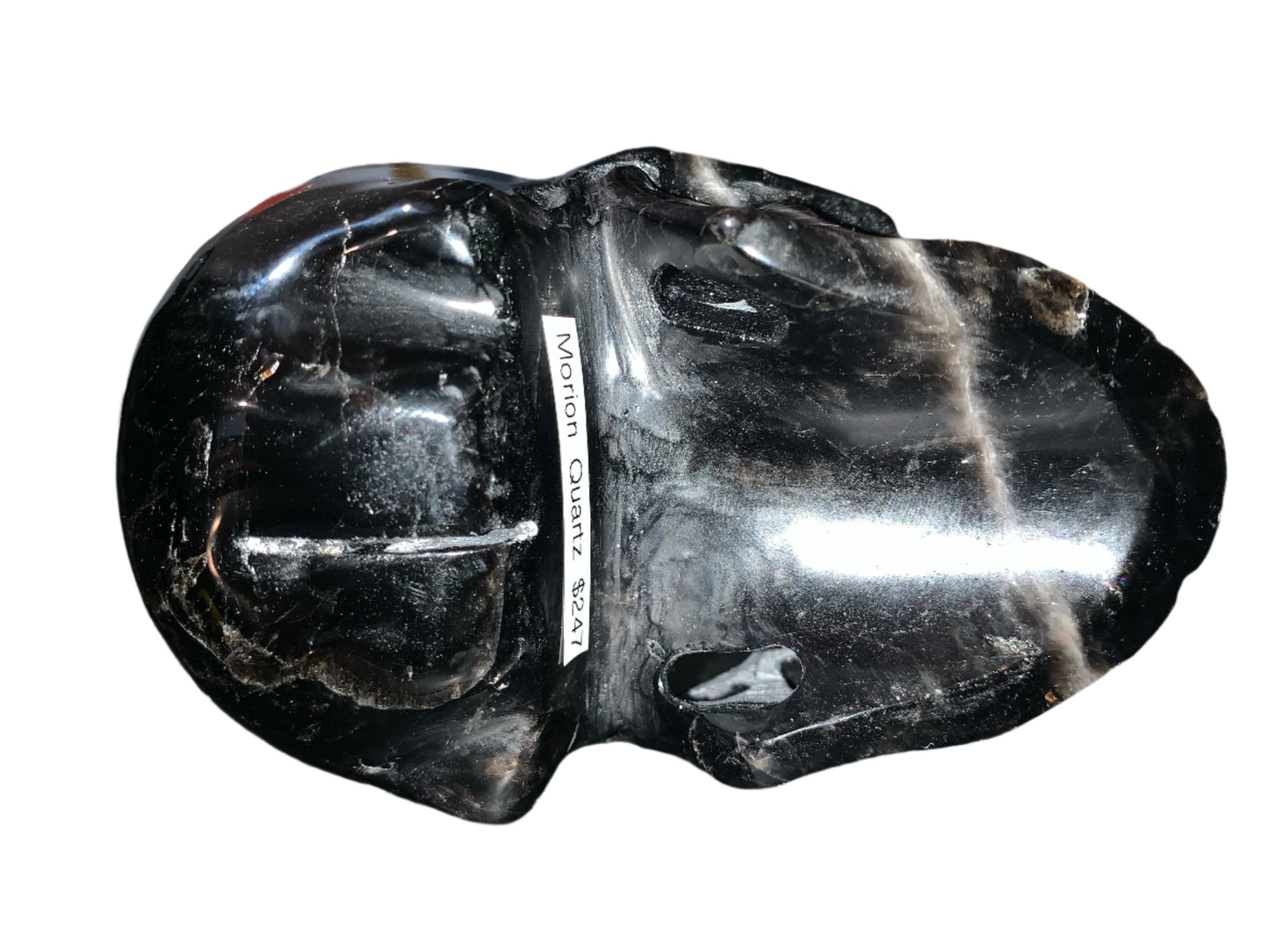 5.5" Morion Quartz Skull