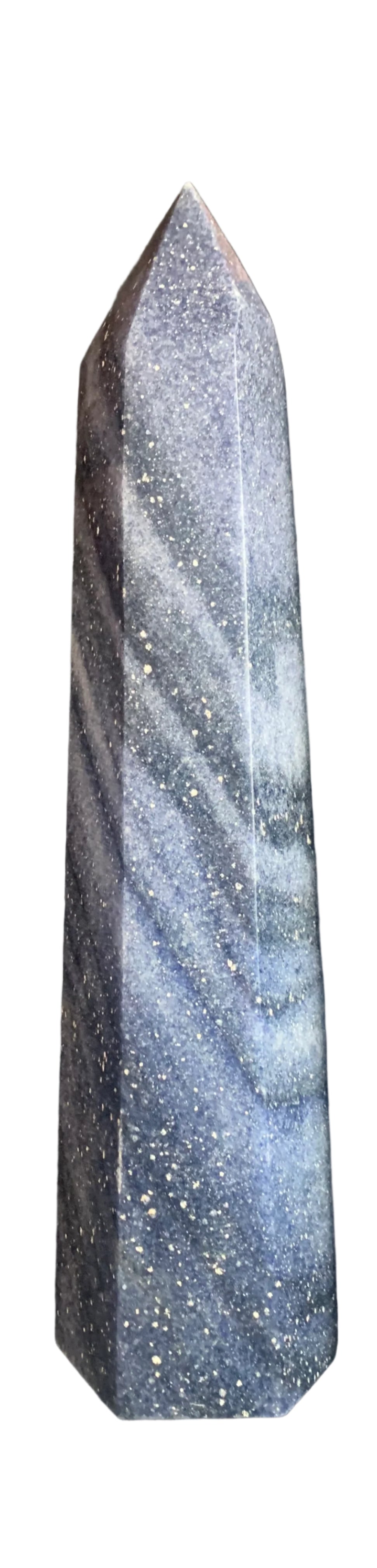 12" Starry Night Dumortierite Tower