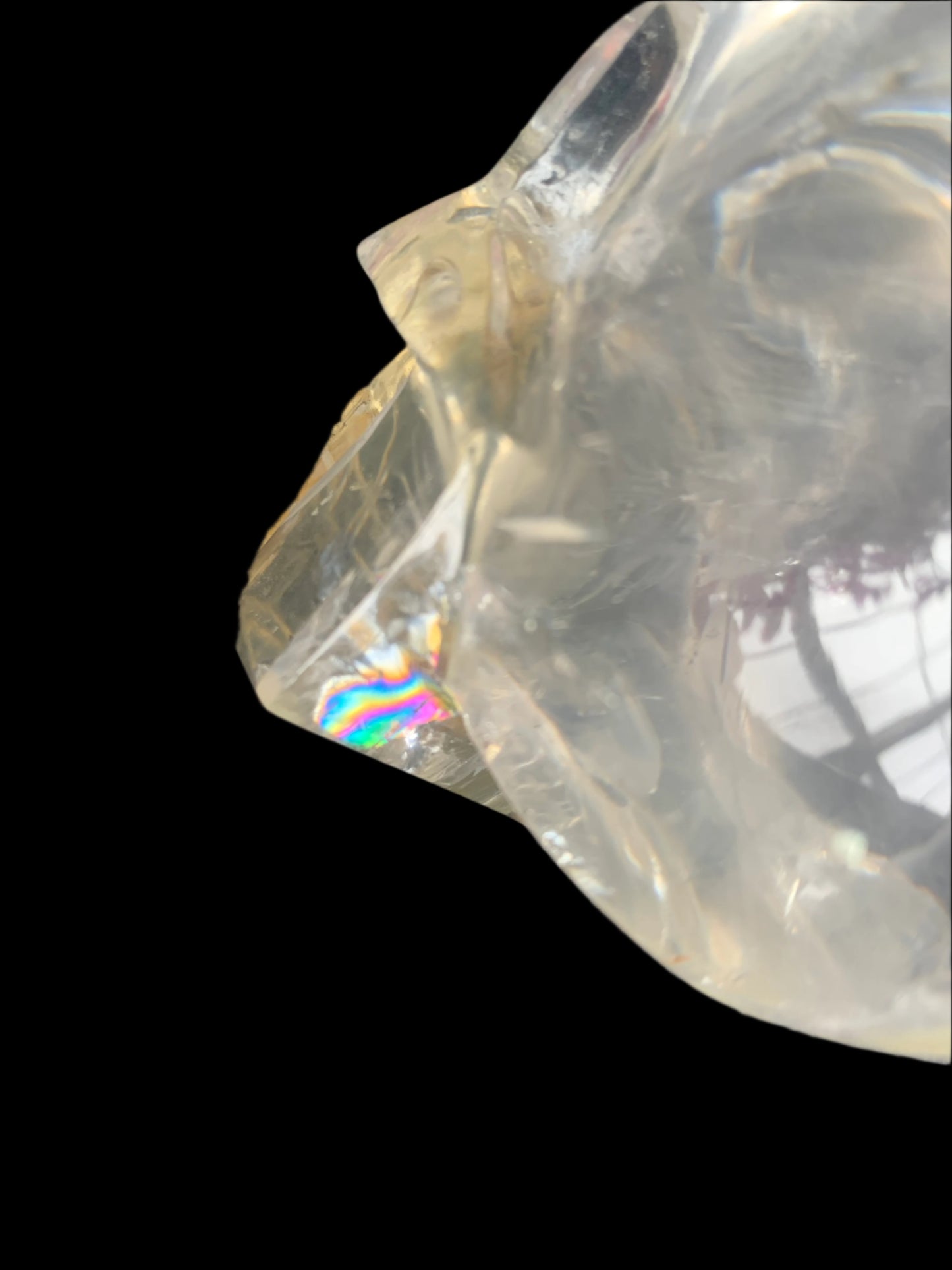 4.3" Golden Healer Self Healed Alpine Himalayan Quartz w/ Rainbows