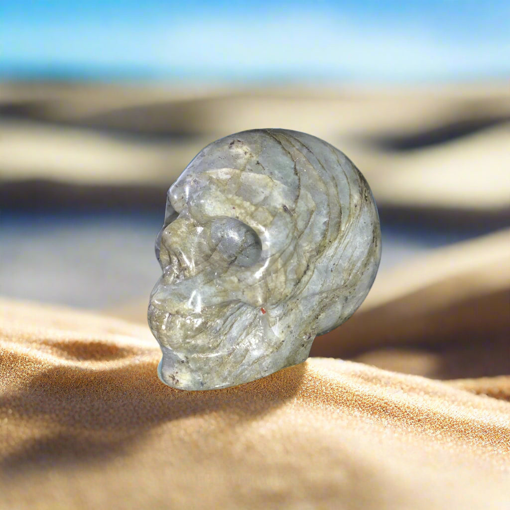2.1" Labradorite Skull