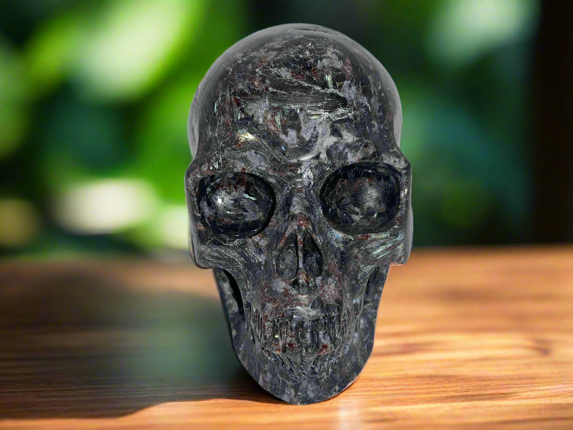 5.4" Larvikite Skull