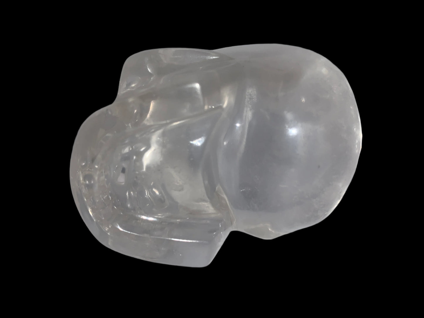 3.5" Chatoyant Himalayan Quartz Skull
