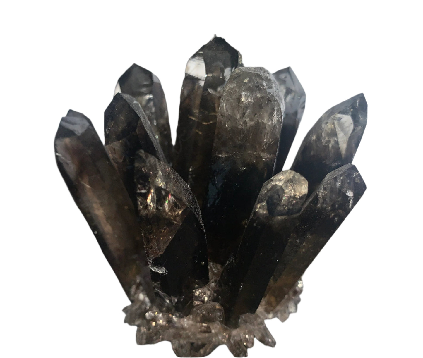 3.4" Smoky Quartz Vug Cluster