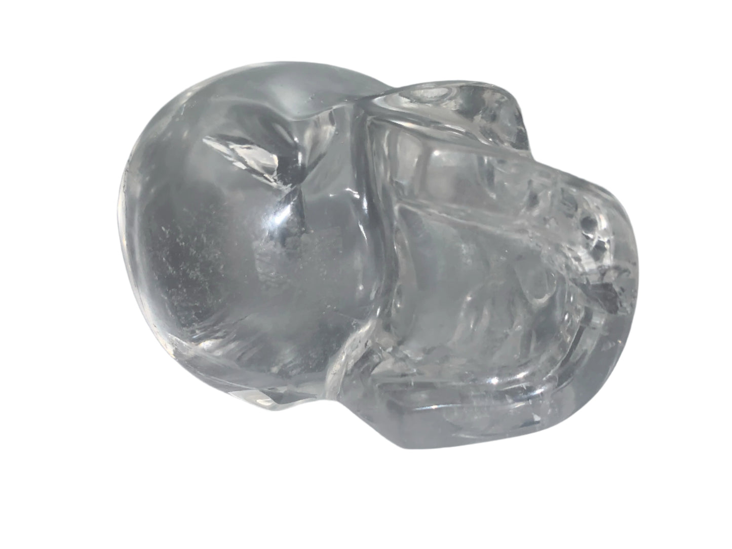 3.4" Alpine Quartz Skull w/ Rainbows