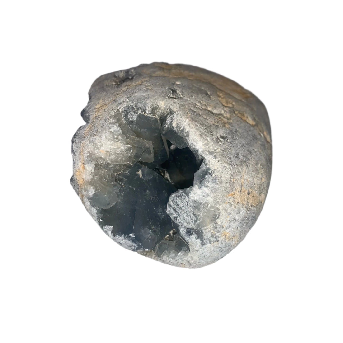 Geoda de cúmulo de celestita