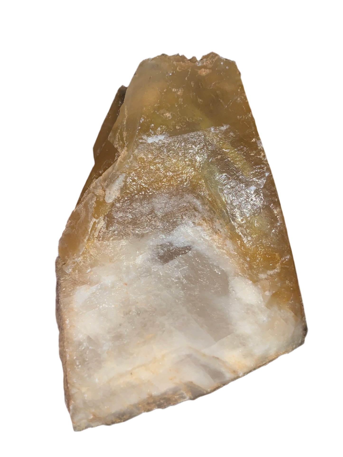 5.8" Time Keeper Dog Tooth Laser Wand Calcite