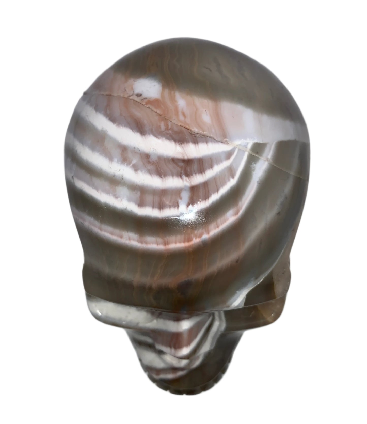 5.4" Onyx Agate Skull