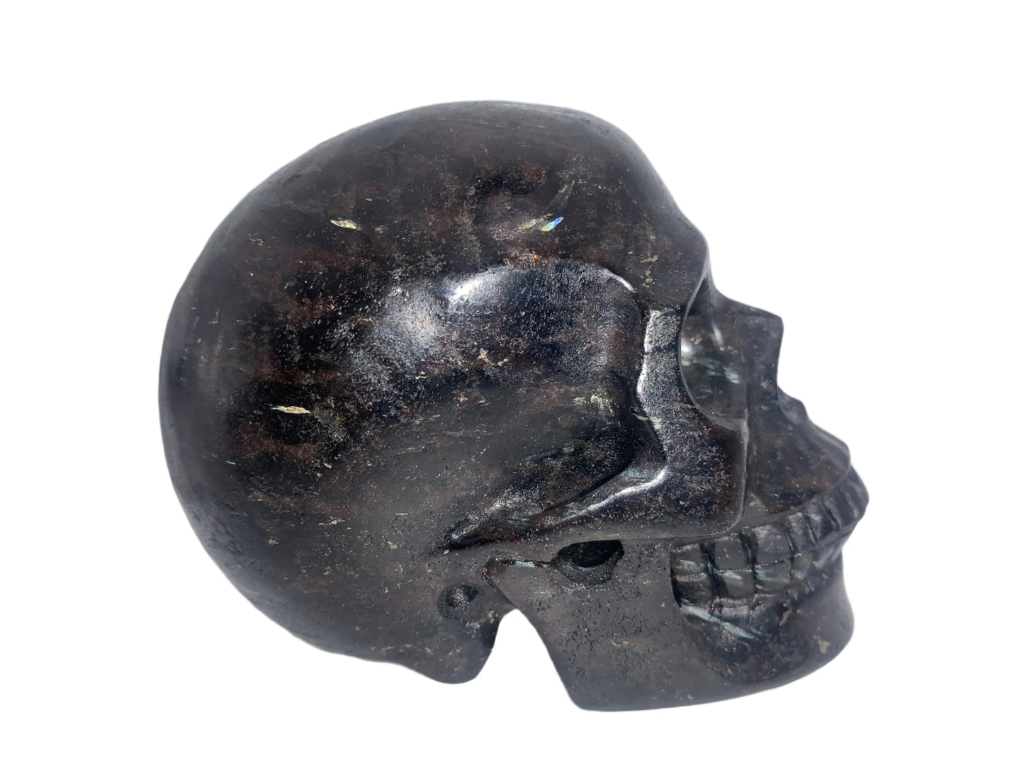 4.3" Arfvedsonite Skull
