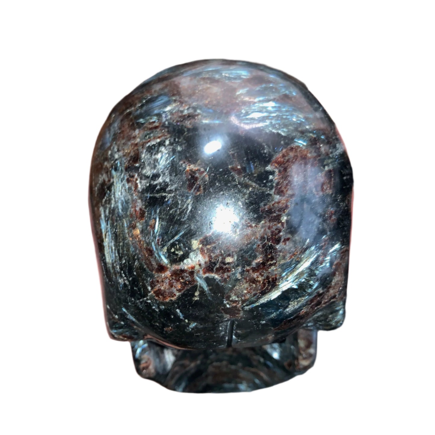 5.4" Arfvedsonite Skull