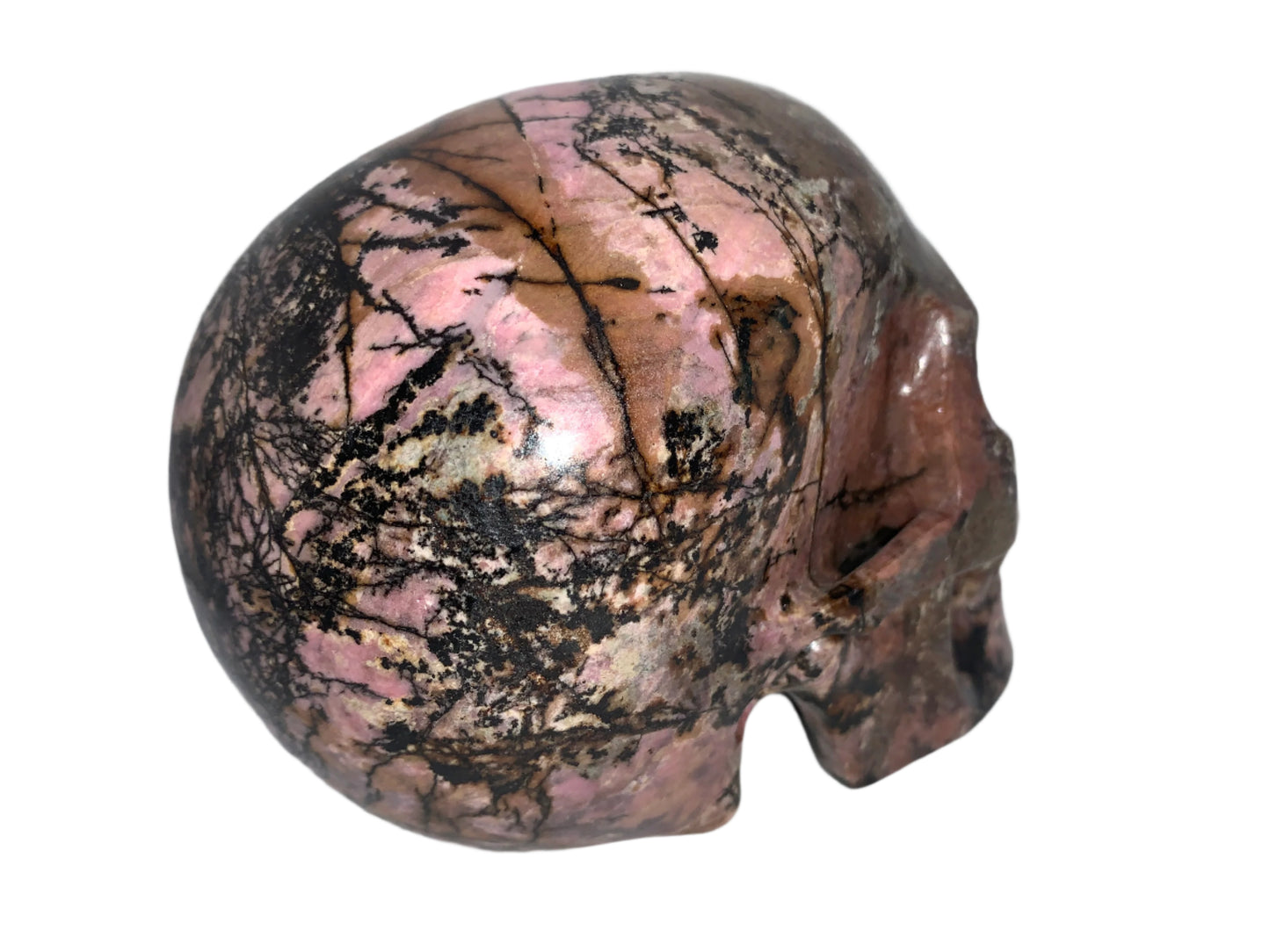5.4" Rhodonite Skull