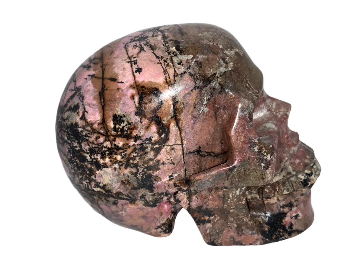 5.4" Rhodonite Skull