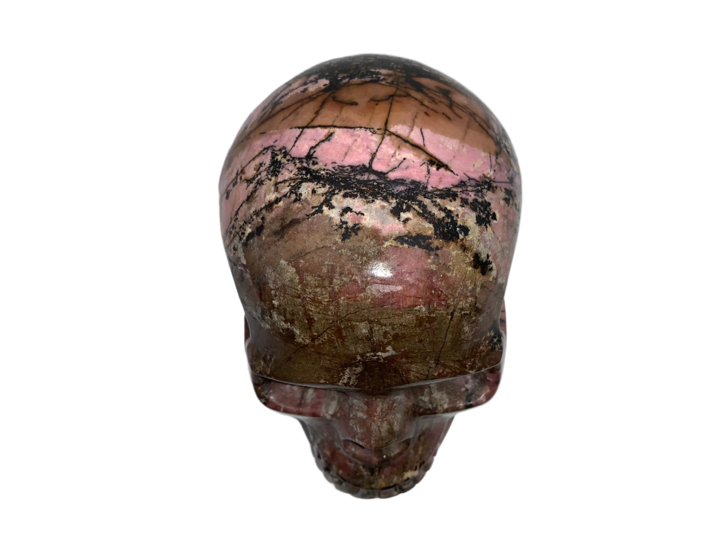 5.4" Rhodonite Skull