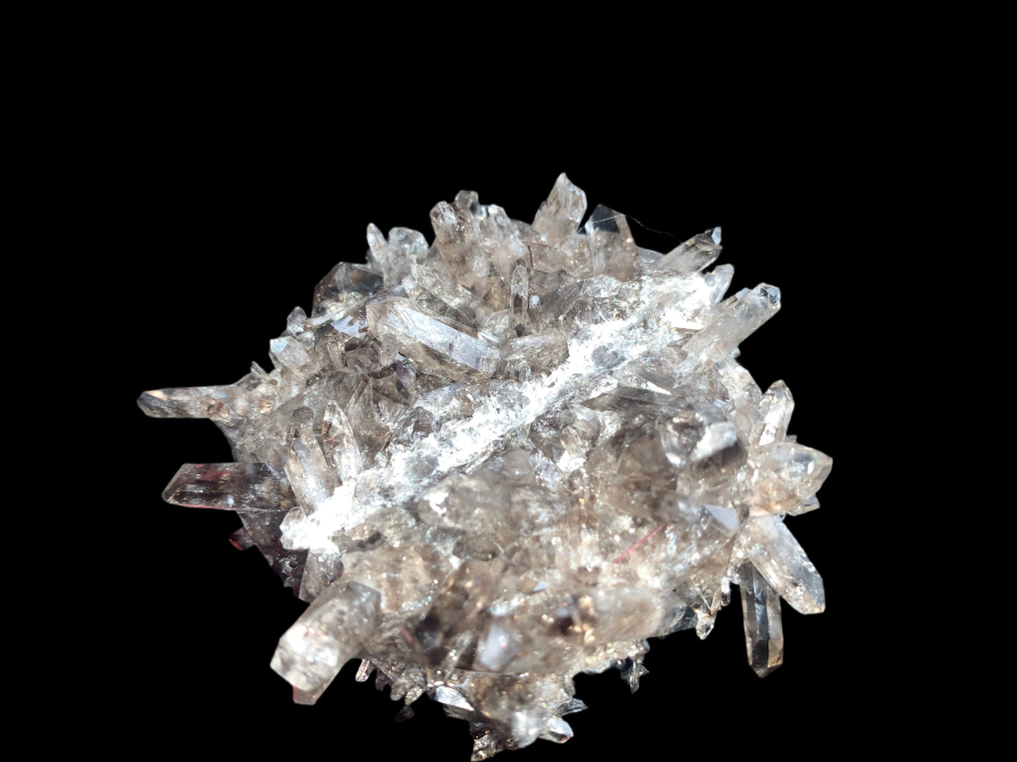 3.4" Smoky Quartz Vug Cluster