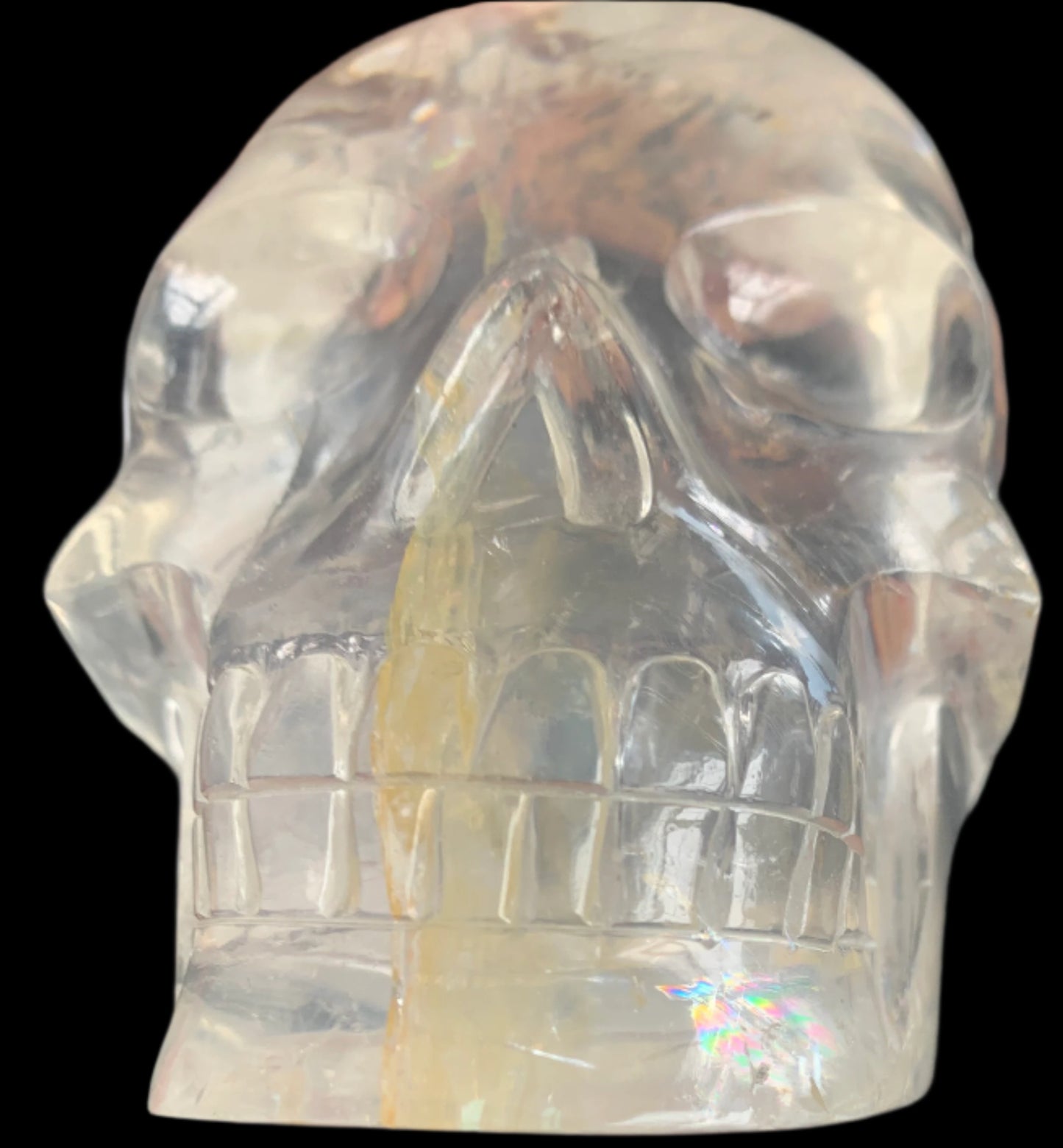 4.3" Golden Healer Self Healed Alpine Himalayan Quartz w/ Rainbows