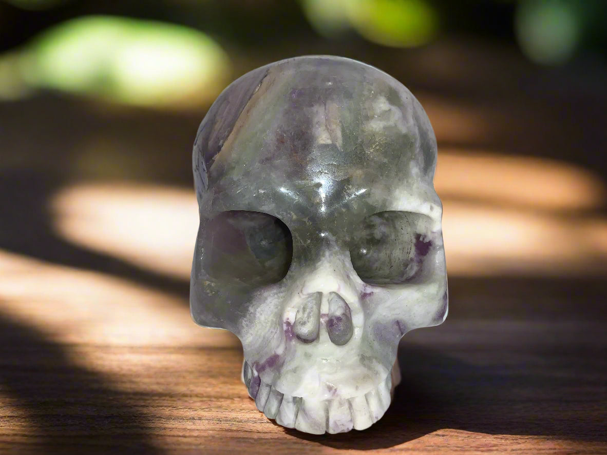 5" Tiffany Stone Cranium