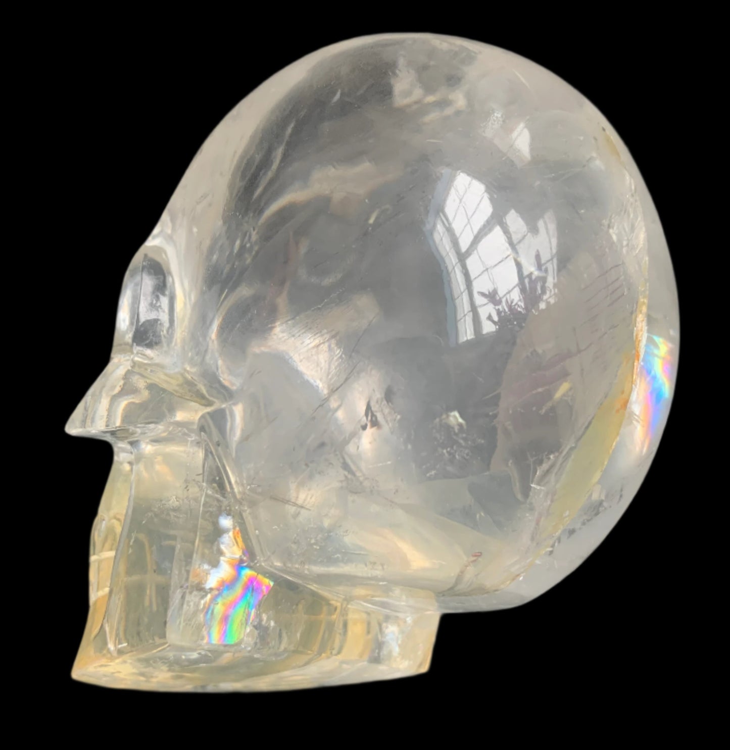 4.3" Golden Healer Self Healed Alpine Himalayan Quartz w/ Rainbows