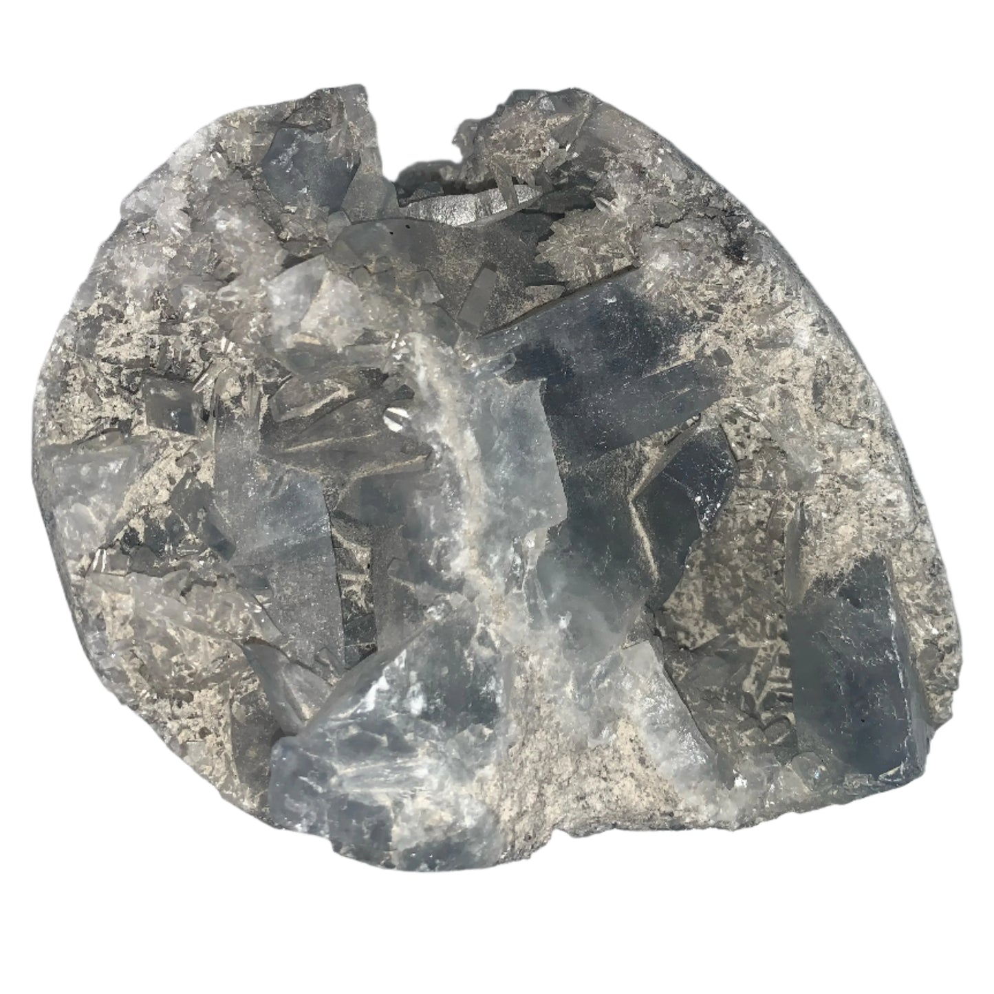 Geoda de cúmulo de celestita