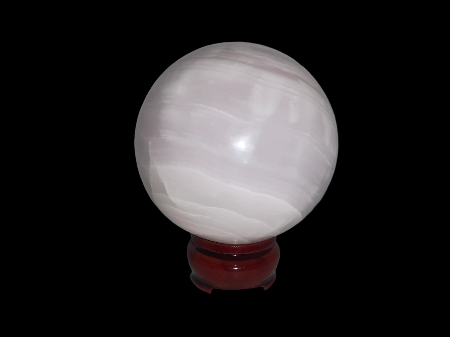 3" Mangano Calcite Sphere