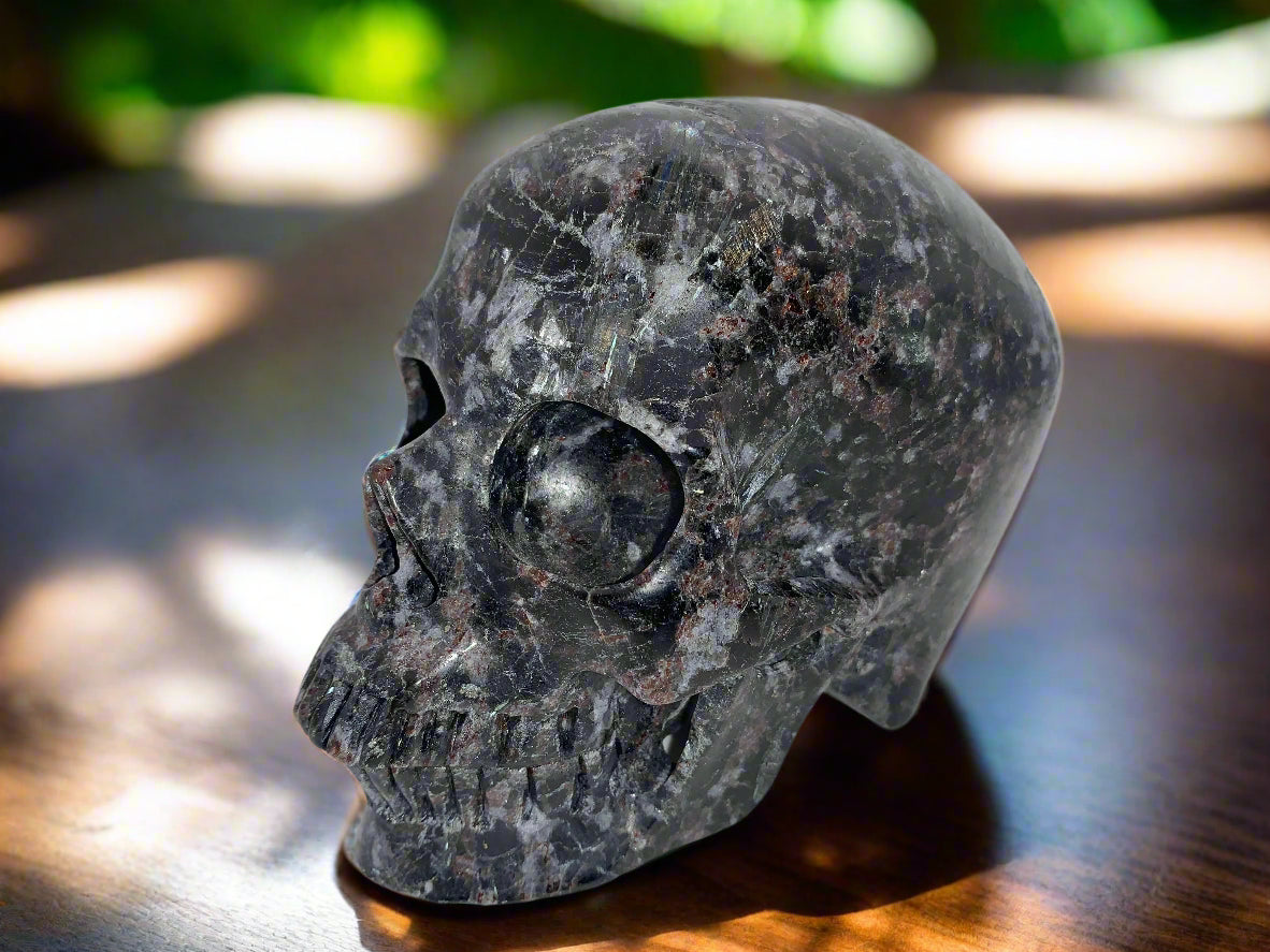 5.4" Larvikite Skull