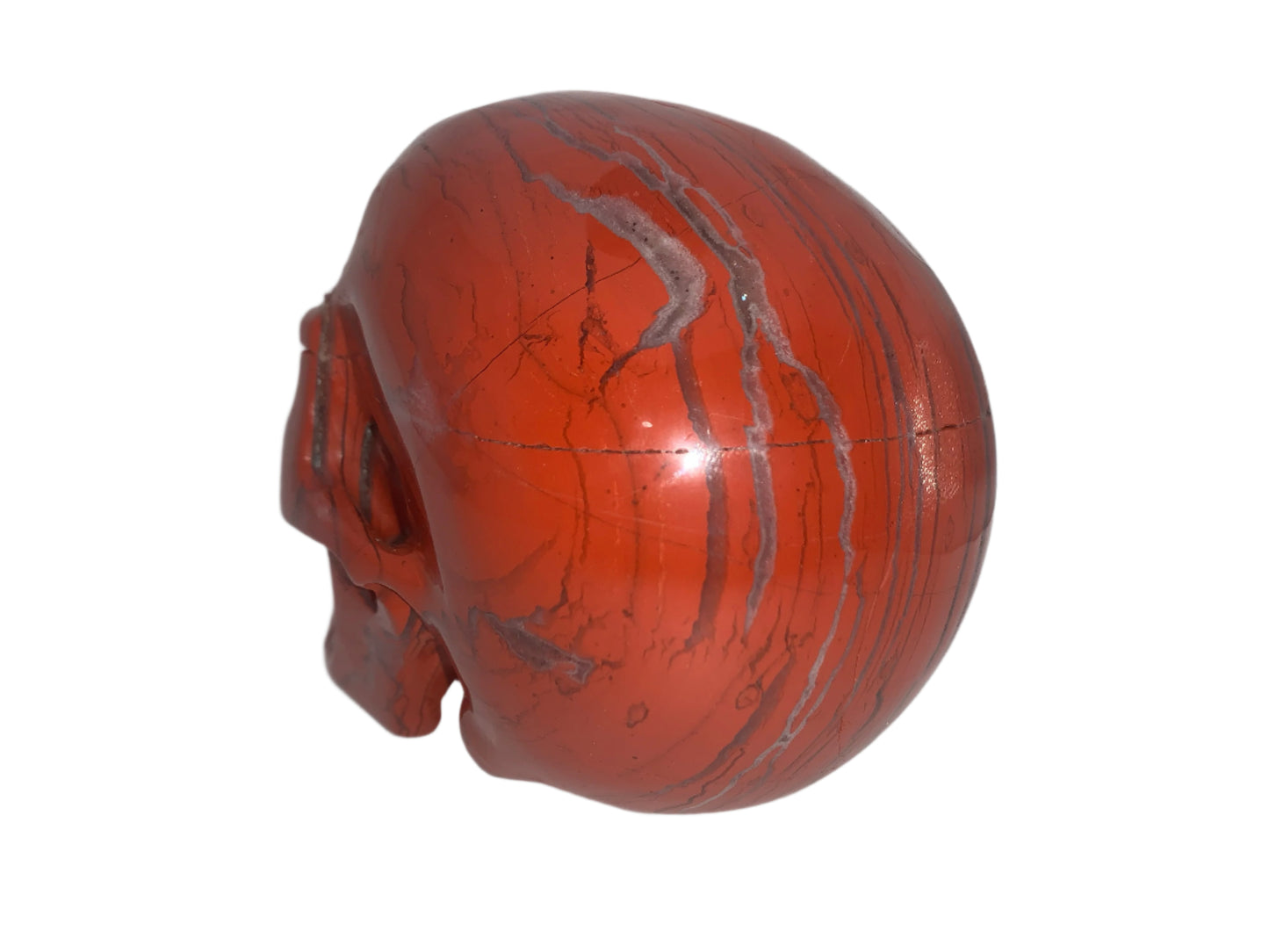 5.3" Red Jasper Skull