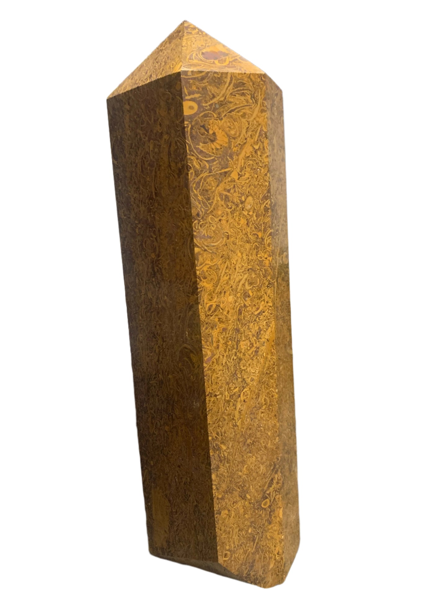 ENORME Obelisco de piedra caligráfica Miriam de 10 libras