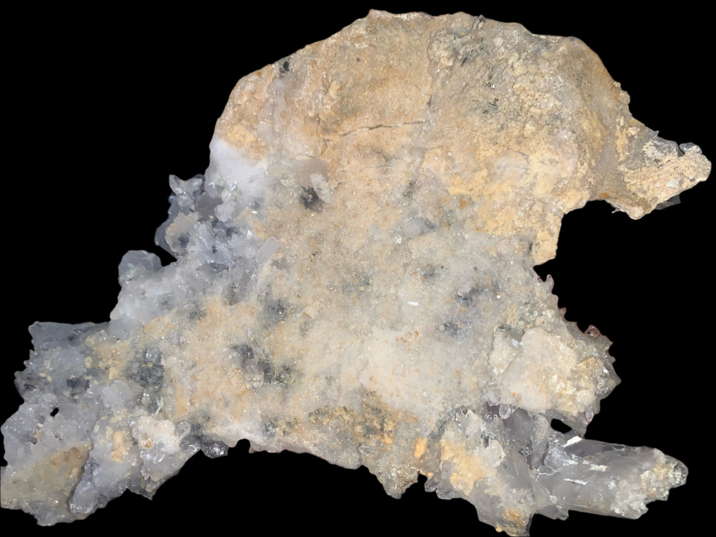 4lb 2oz Quartz & Brookite Cluster w/ Rainbows