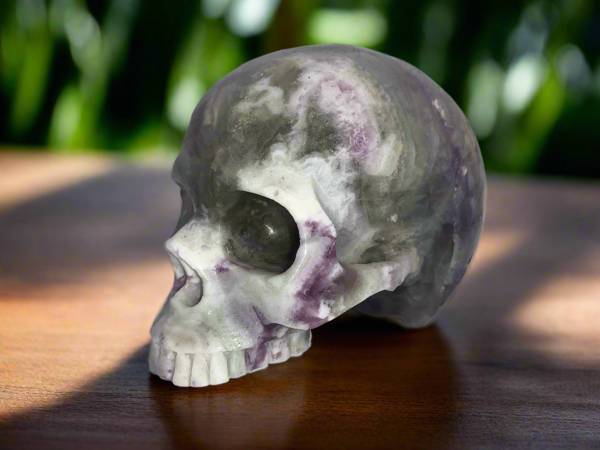 5" Tiffany Stone Cranium