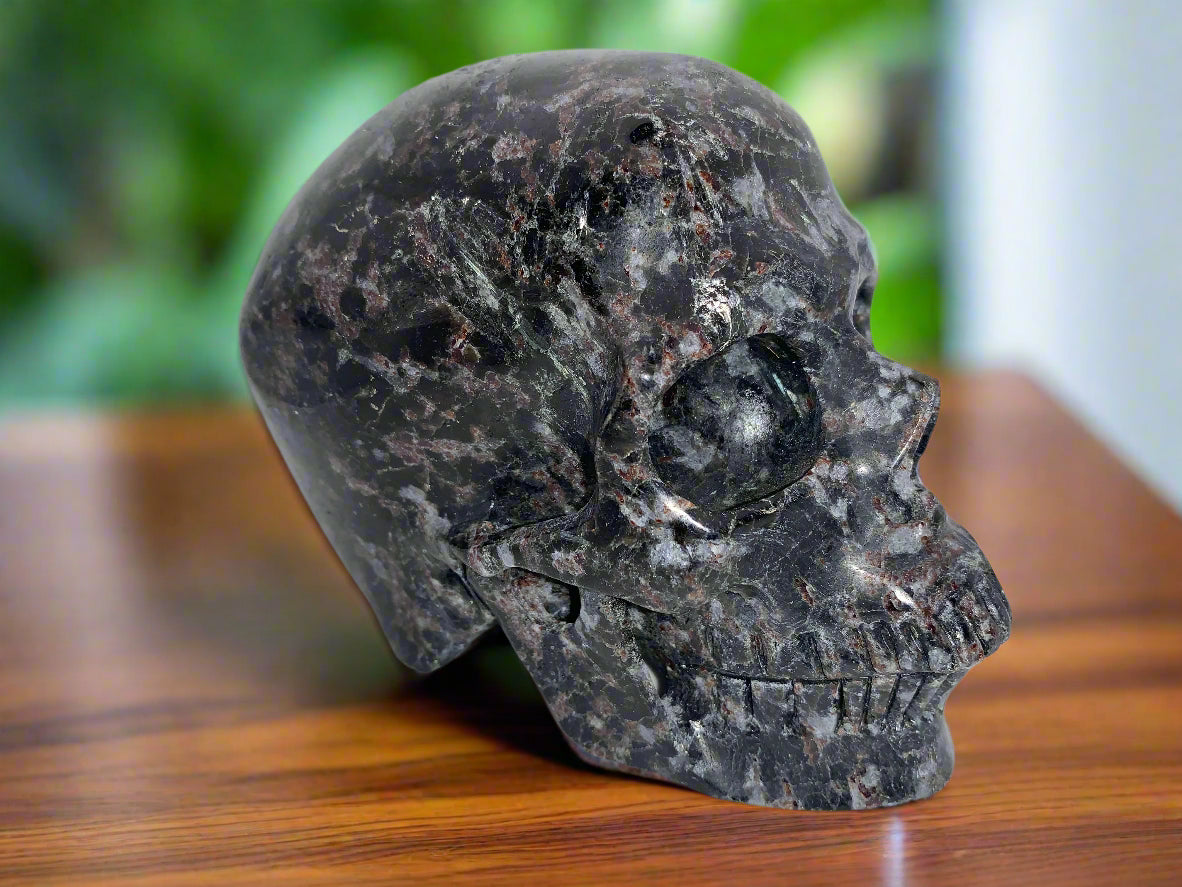 5.4" Larvikite Skull