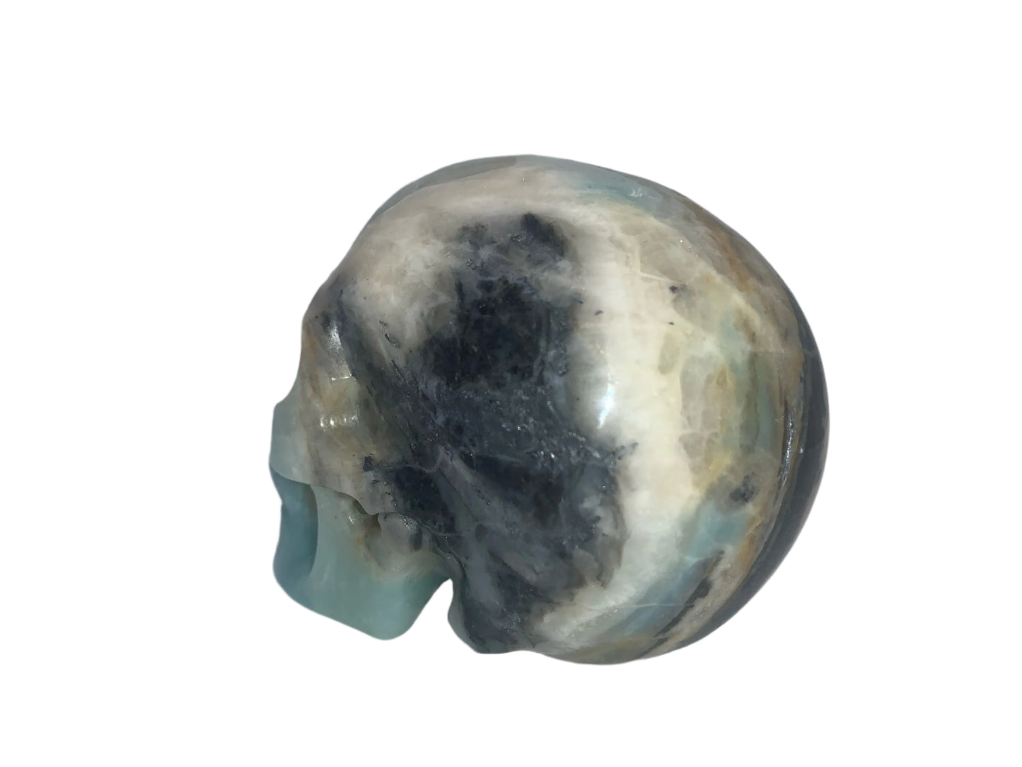 3.8" Chinese Amazonite Skull