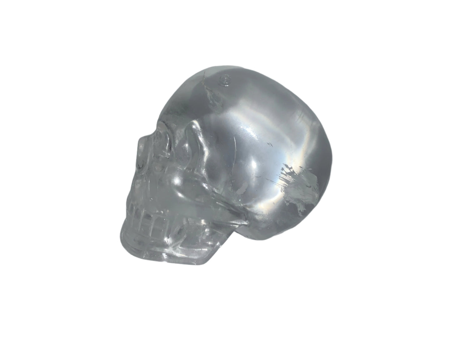 3.4" Alpine Quartz Skull w/ Rainbows