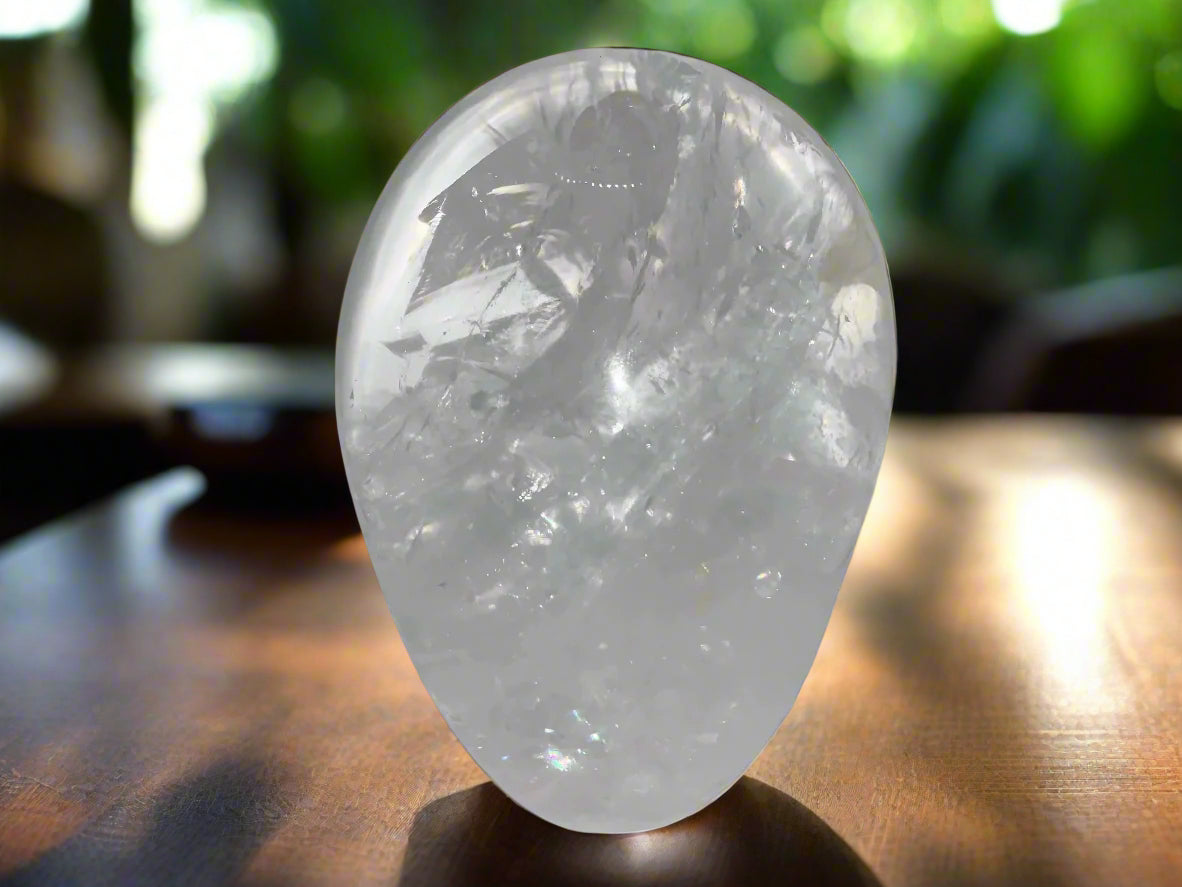 Himalayan Quartz Skull Star-brary w/ Rainbows