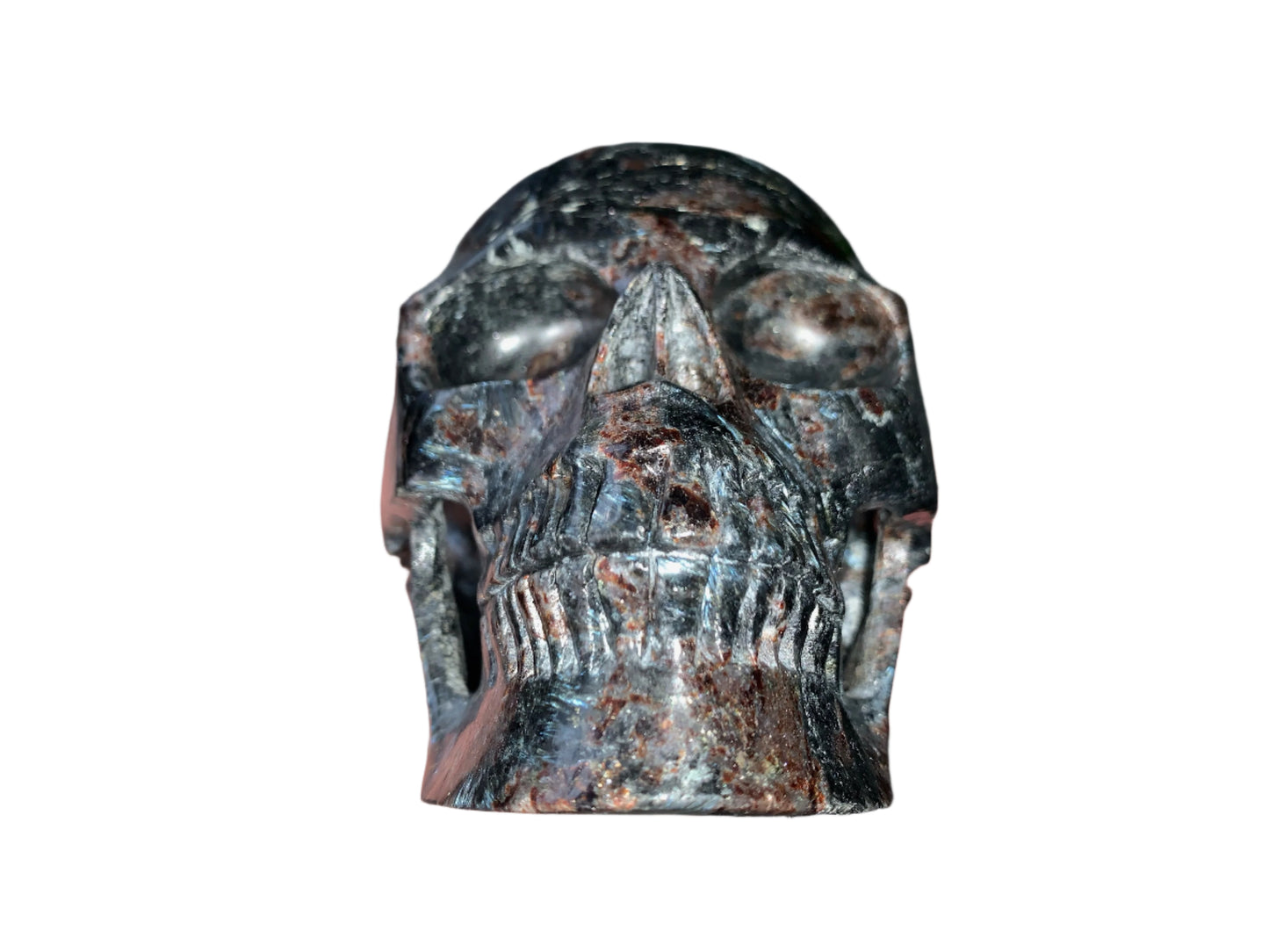 5.4" Arfvedsonite Skull