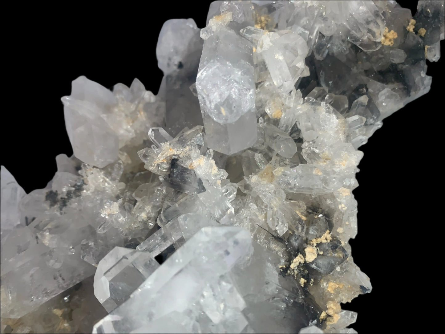 4lb 2oz Quartz & Brookite Cluster w/ Rainbows