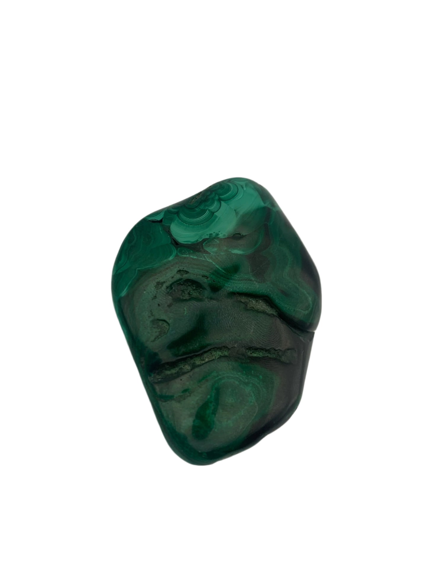 Piedra de forma libre de malaquita de 93 g