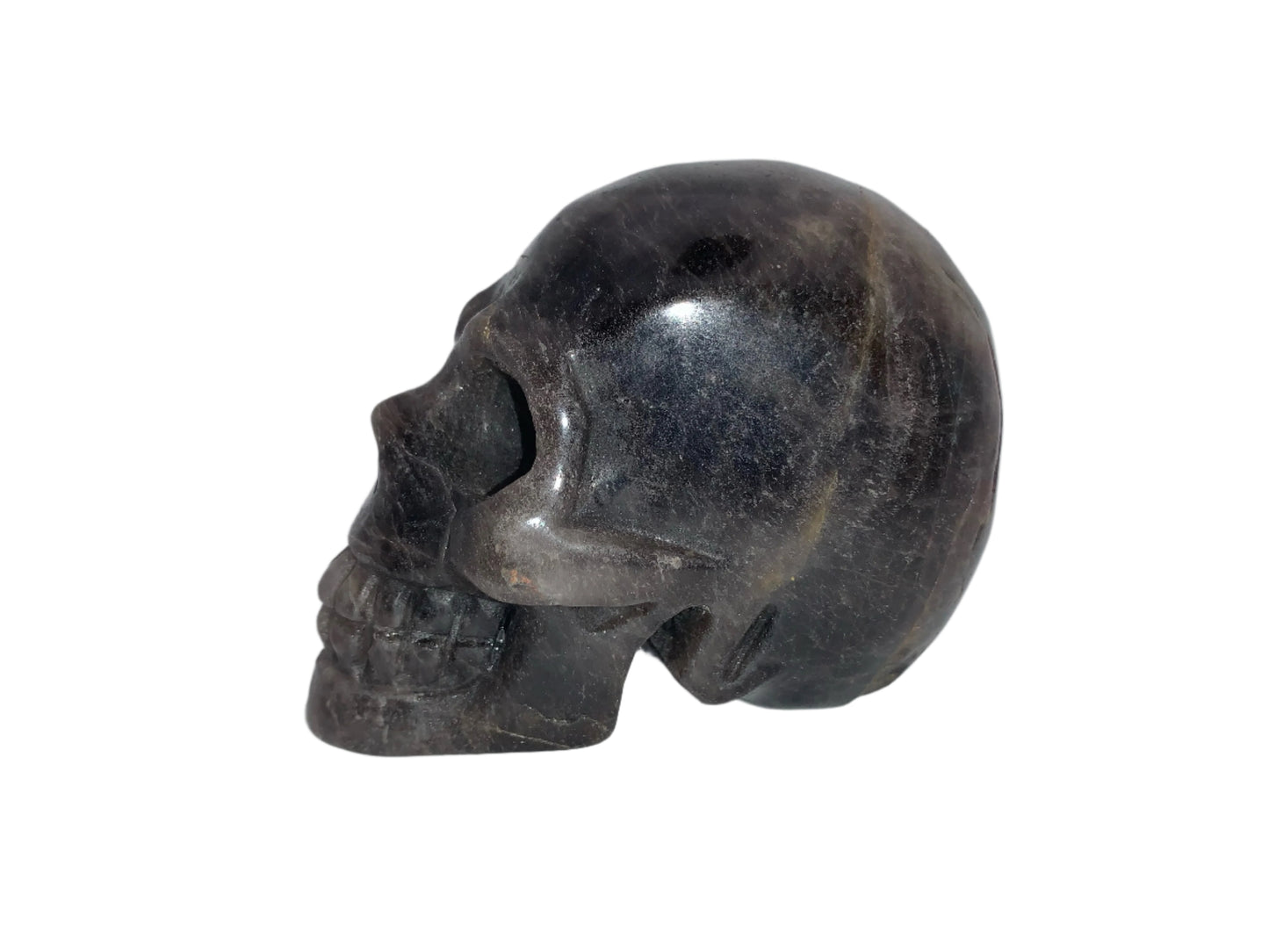 3.6" Smoky Quartz Skull