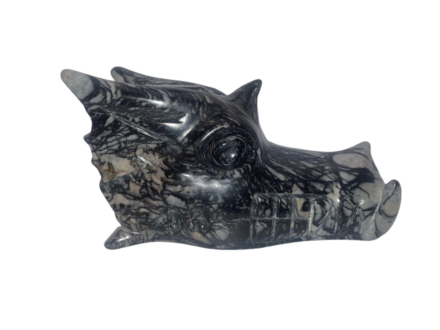 6.2" Network Jasper Dragon Skull