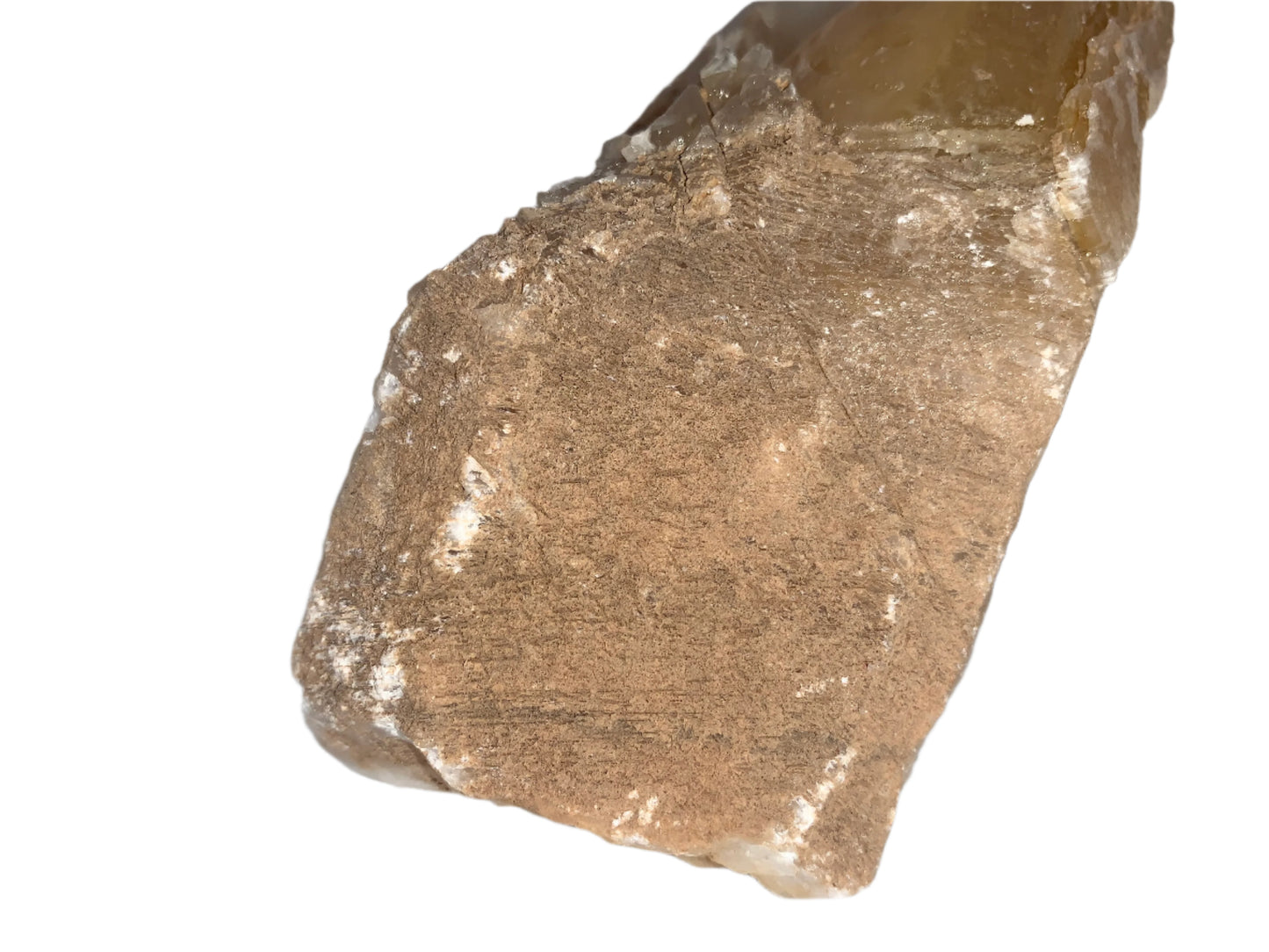 5.8" Time Keeper Dog Tooth Laser Wand Calcite