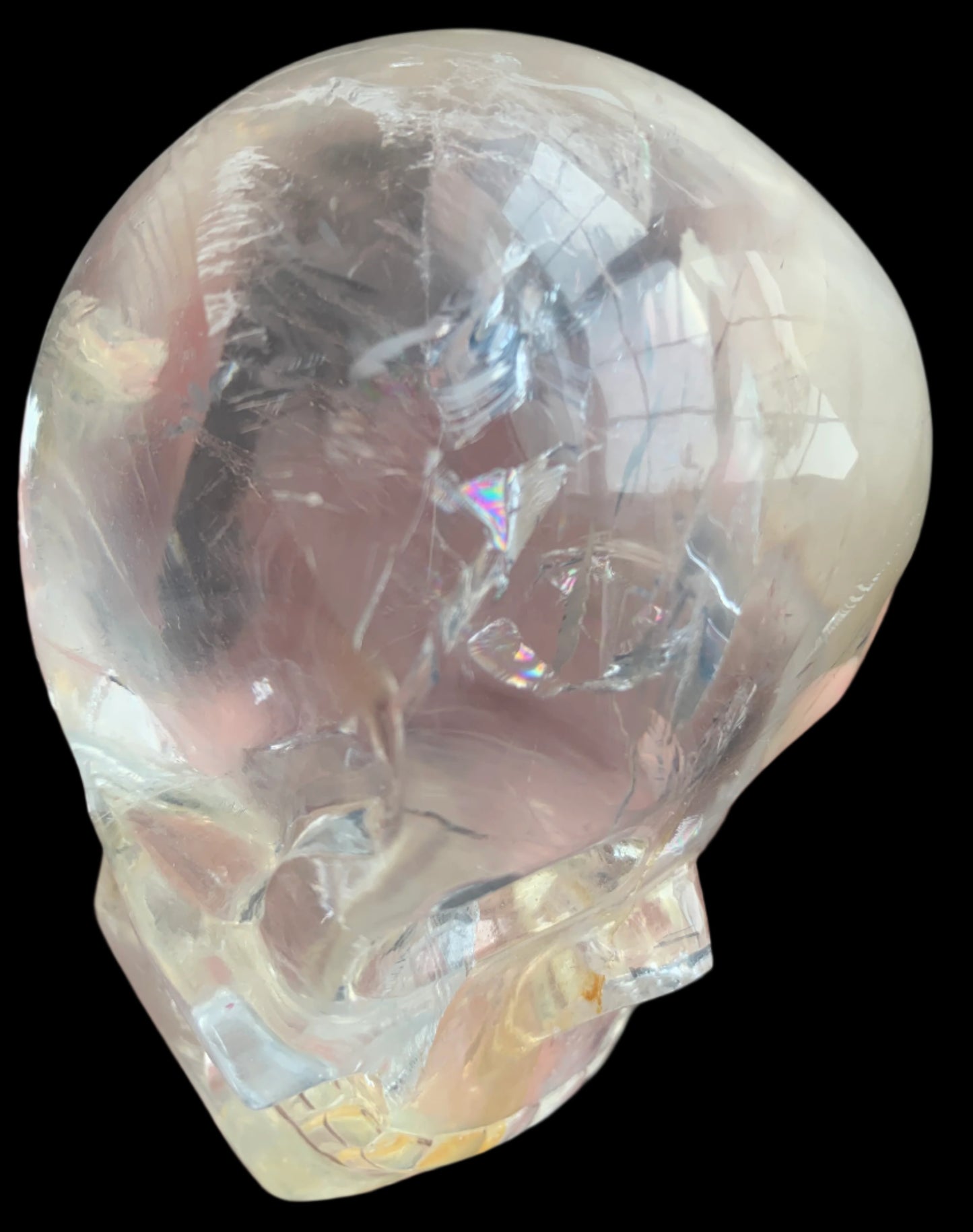 4.3" Golden Healer Self Healed Alpine Himalayan Quartz w/ Rainbows